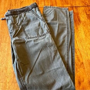 Polo Ralph Lauren Womens Pants Green Size XL Utility Elastic Waist 100%Cotton